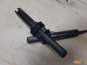 Cuñas manuales D20 de 195 mm